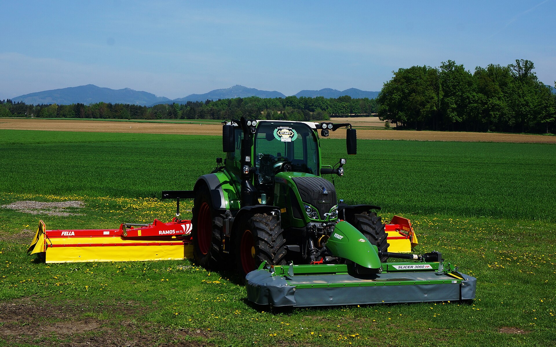 Maschinenringe, Mietparks und Agrardienstleister in Österreich als Symbolbild